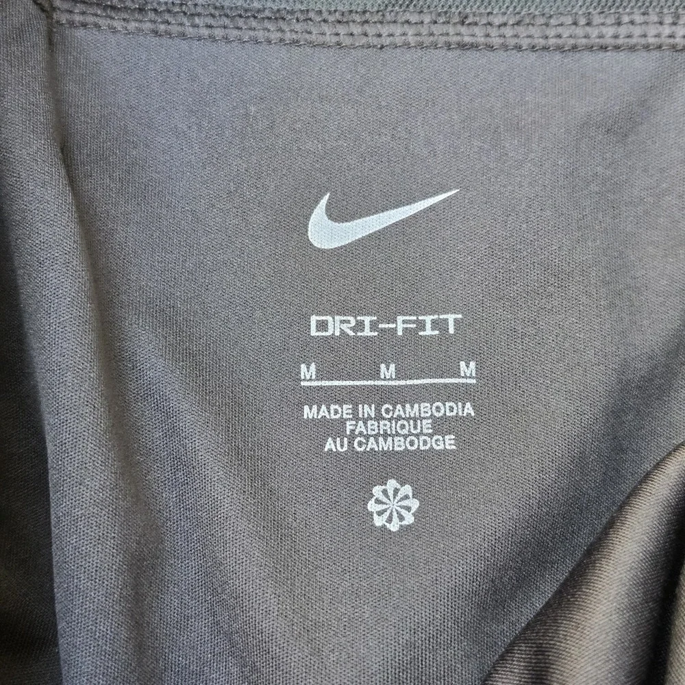Nike Dri-Fit Modern Tempo Lined Running Shorts Black Women's Medium M
